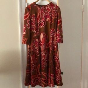 Donna Morgan paisley dress